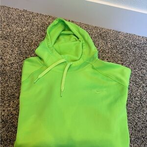 Nike therma-fit  Neon Green Hoodie